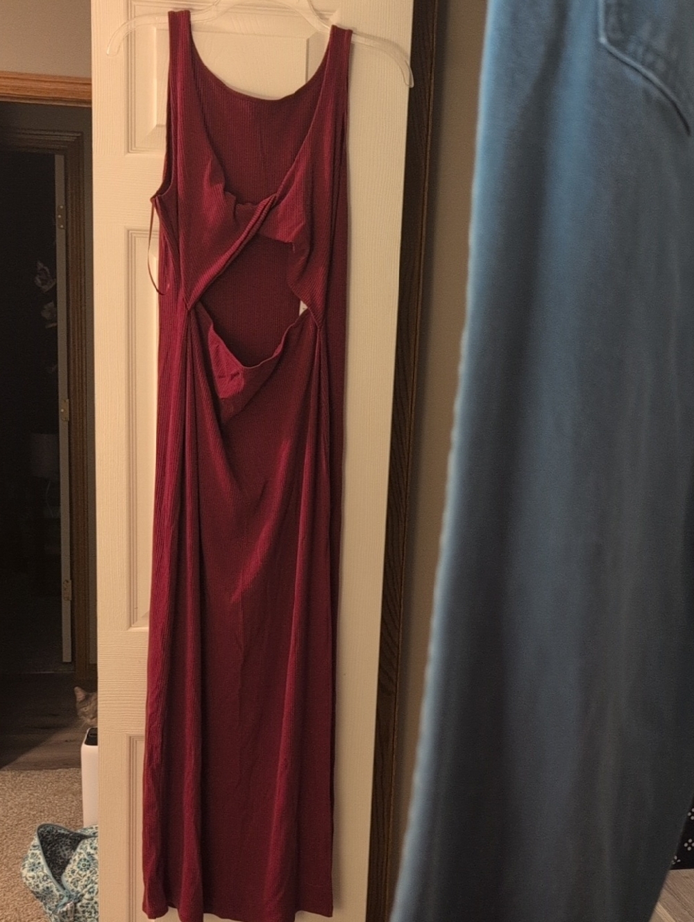 l*space Burgundy Maxi Dress